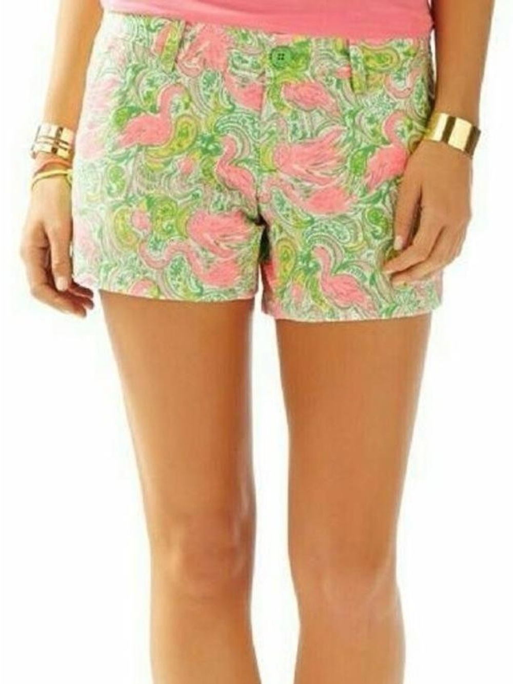 Lilly Pulitzer 3 Inch Walsh Short - Resort White Hot Wings